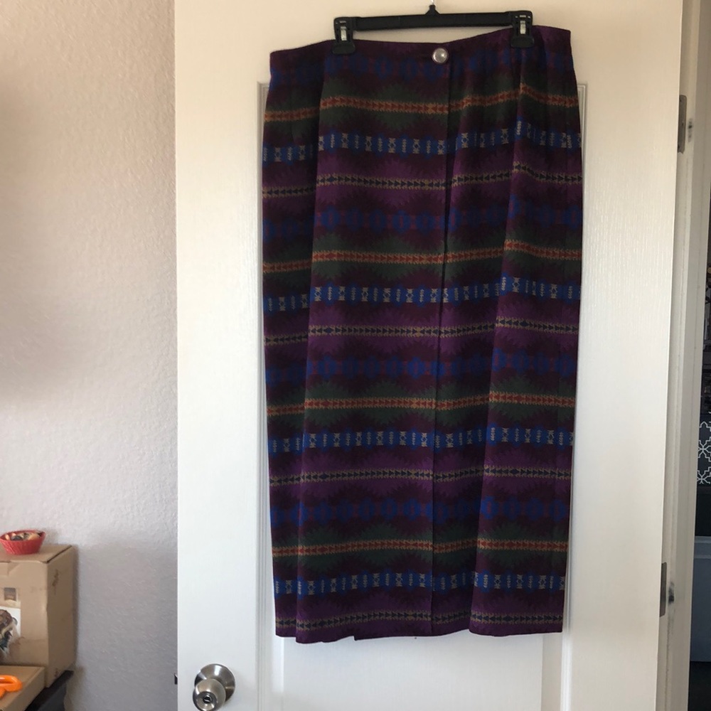 Pendleton Women’s Wool Maxi Skirt Sz14